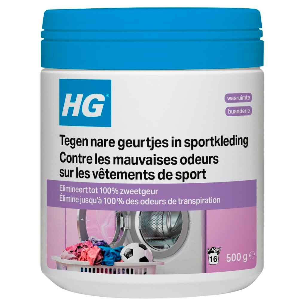 HG Wasmiddeltoevoeging tegen Nare Geurtjes in Sportkleding