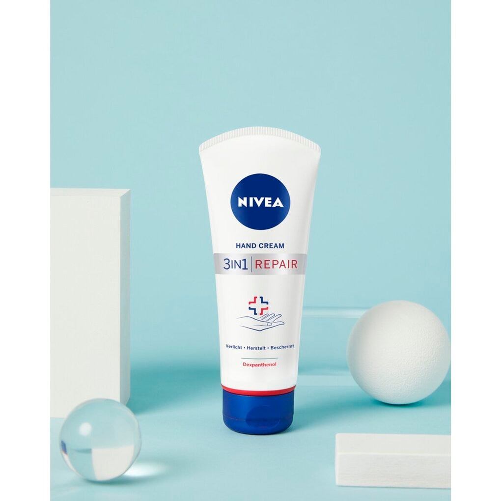 NIVEA Crème Mains 3-en-1 Repair & Care
