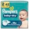 Pampers Couches Baby-Dry Taille 2