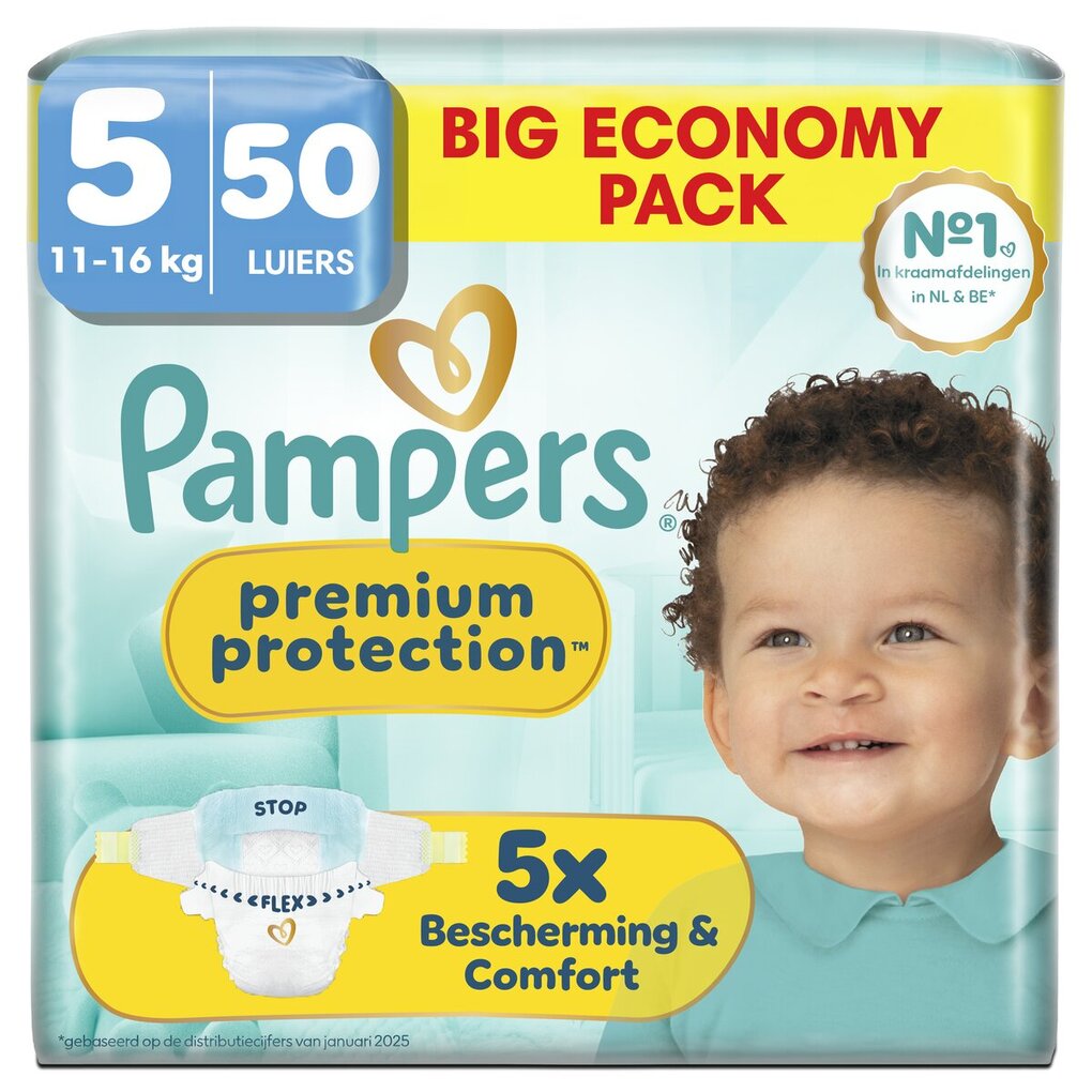Pampers Couches Premium Protection Taille 5