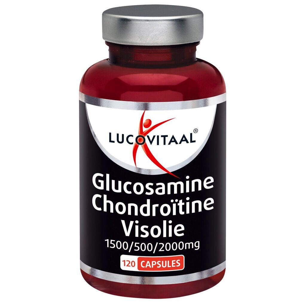 Lucovitaal Glucosamine Chondroïtine Huile de Poisson 1500/500/2000mg
