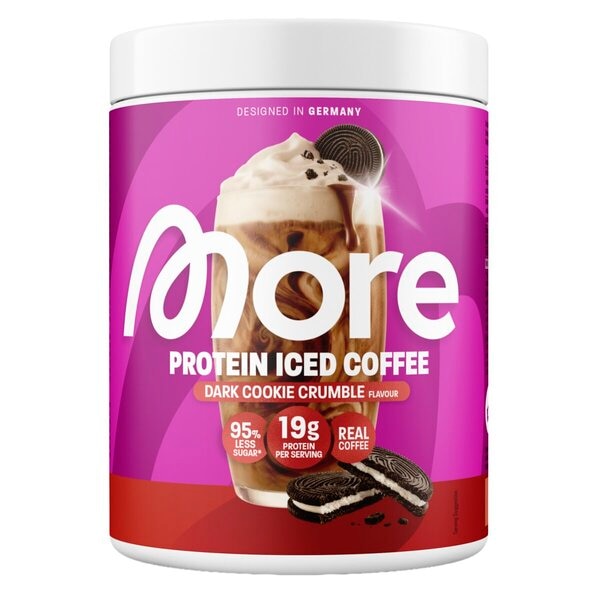 More Protein Iced Coffee Dark Cookie Crumble