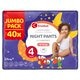 Kruidvat Jumbopack de Couches-Culottes Night Pants Maxi Taille 4