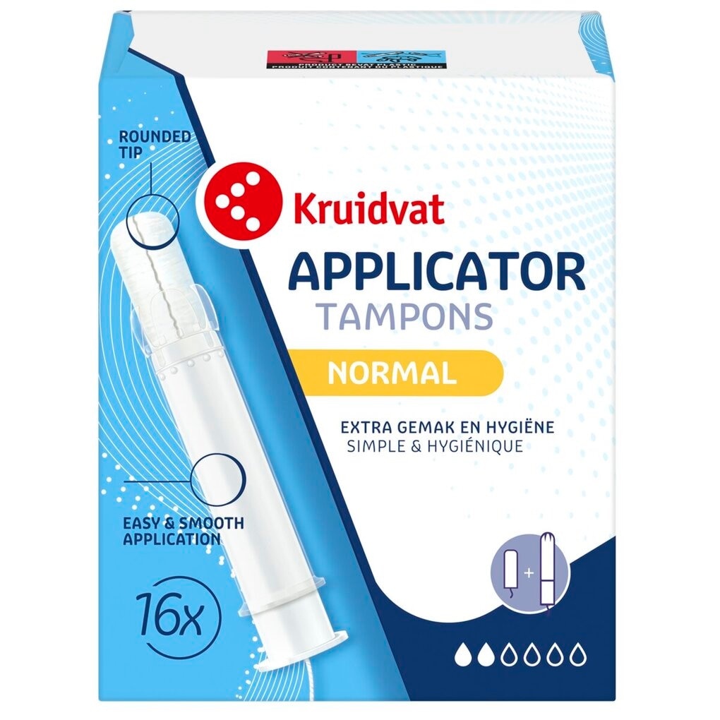 Kruidvat Normal Tampons met Applicator