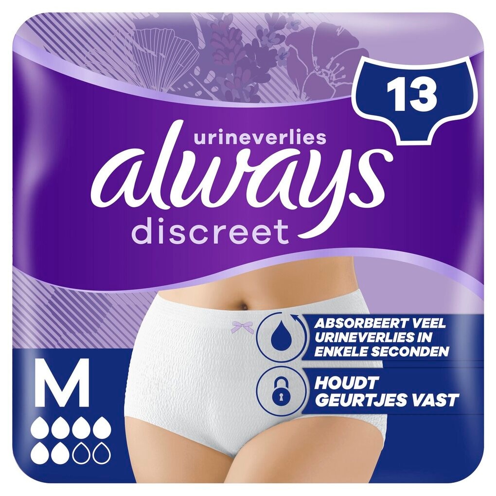 Always Discreet Broekjes voor Urineverlies