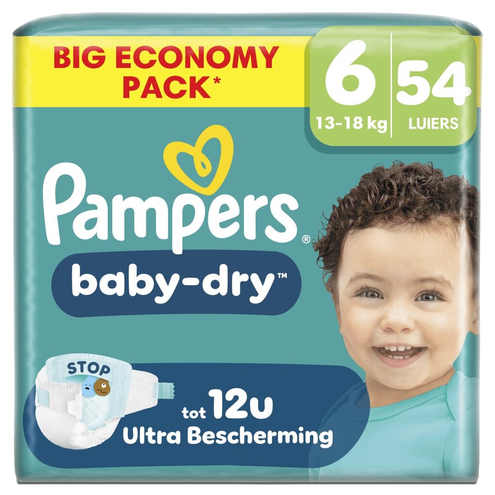 Pampers Baby-Dry Maat 6 Luiers