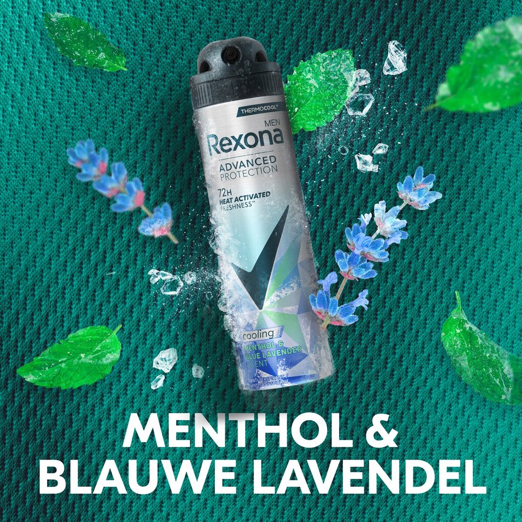 Rexona Men Advanced Protection Thermocool deospray Menthol & Blue Lavender
