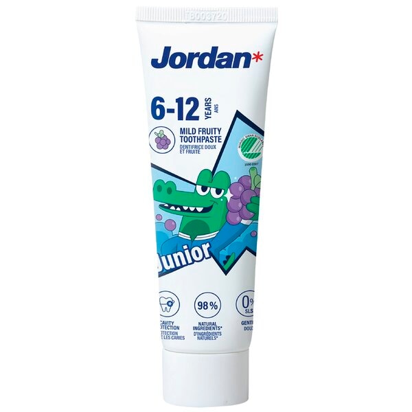 Jordan Junior Dentifrice 6-12 Ans