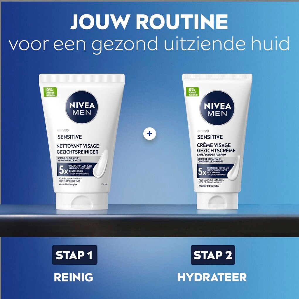 NIVEA Men Gel Nettoyant Sensitive