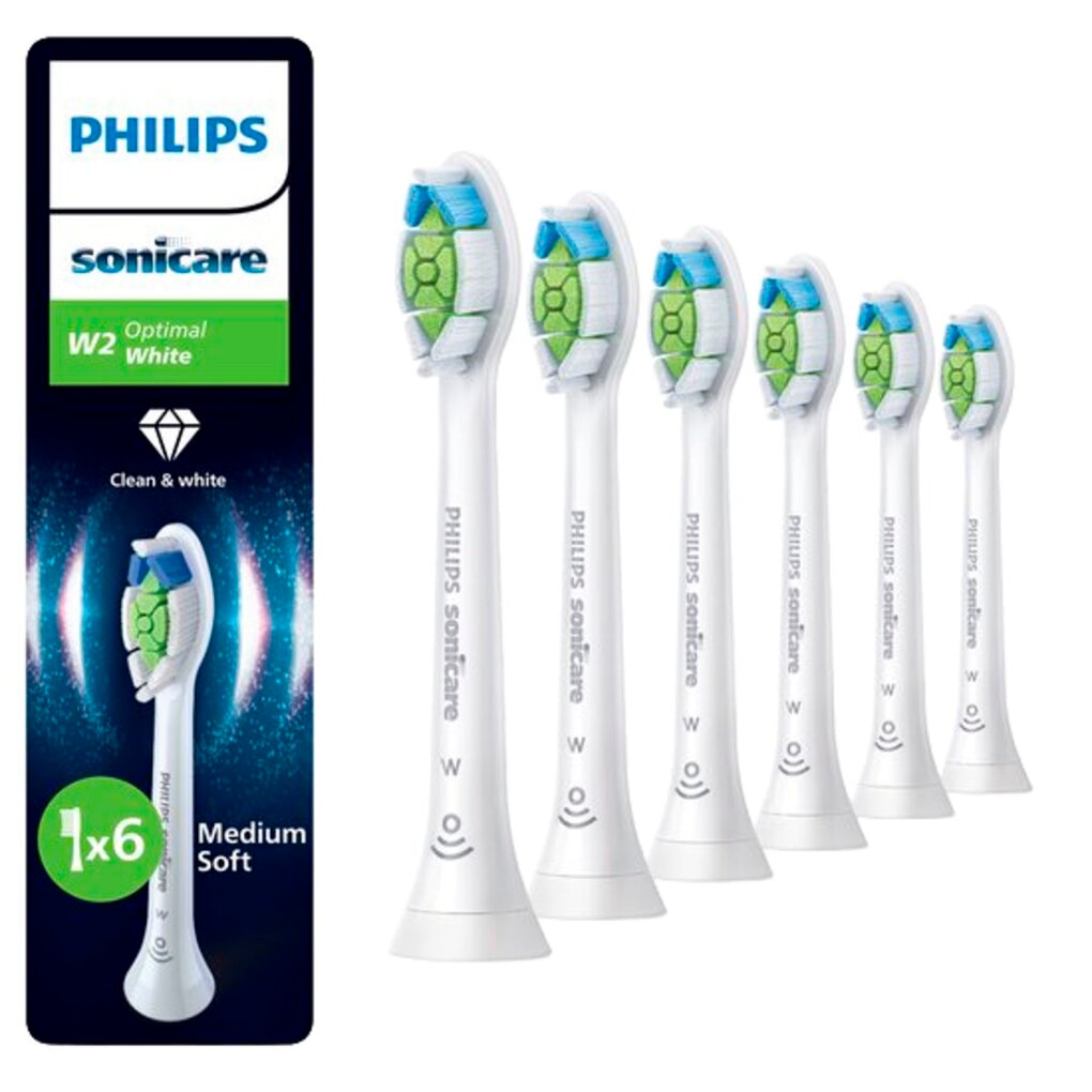 Philips Sonicare Brossettes de Rechange Optimal White HX6066/87 Philips Sonicare Brossettes de Rechange Optimal White HX6066/87
