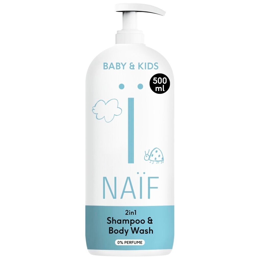 Naïf Bay & Kids 2-in-1 Shampoo & Body Wash