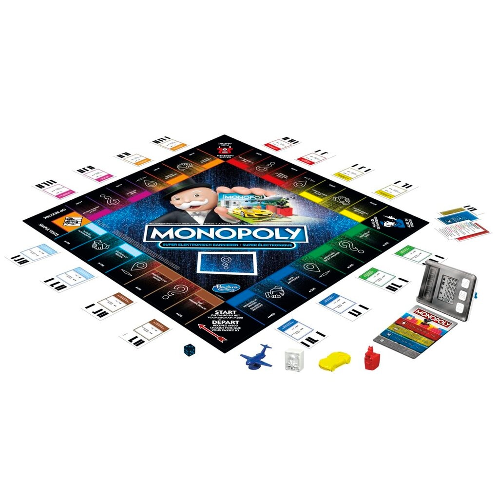 Hasbro Super Elektronisch Bankieren Monopoly
