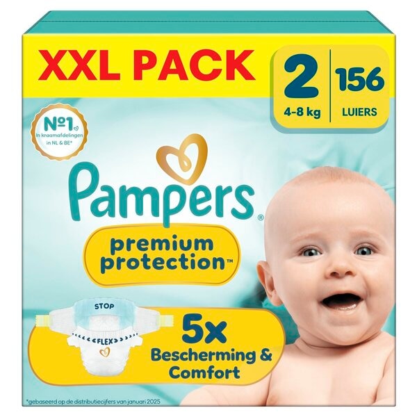 Pampers Couches Premium Protection Taille 2