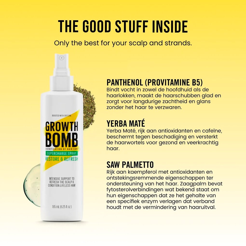 Growth Bomb Supercharge Spray Restore & Refresh