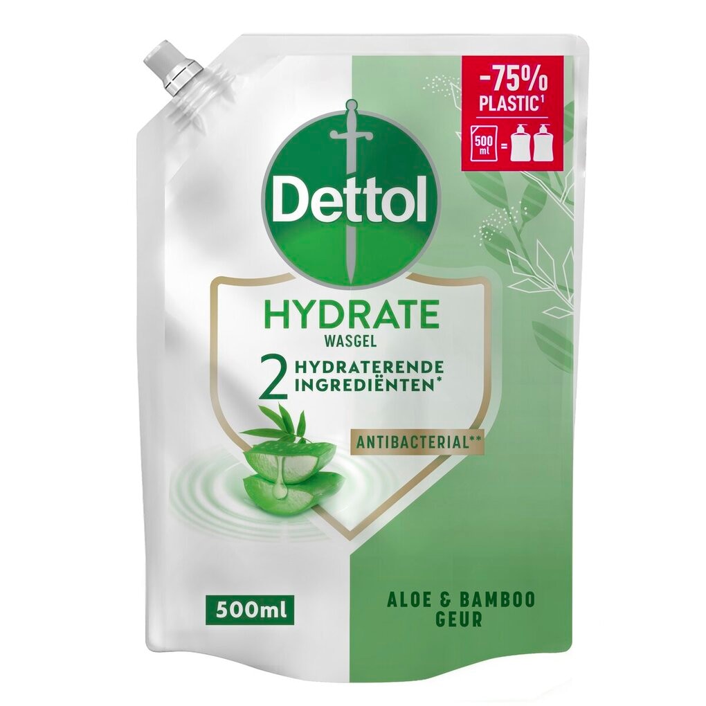 Dettol Hydrating Aloë Vera Antibacteriële Wasgel Navulling