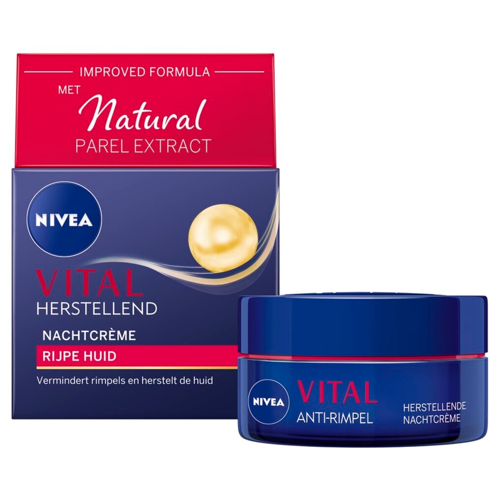NIVEA Vital Anti-Rimpel Herstellende Nachtcrème