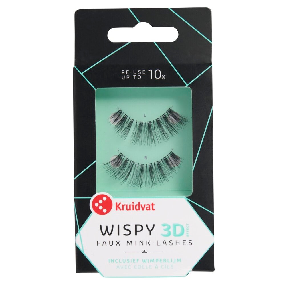 Kruidvat Wispy 3D Faux Mink Lashes