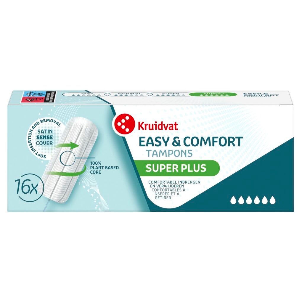 Kruidvat Easy & Comfort Super Plus Tampons
