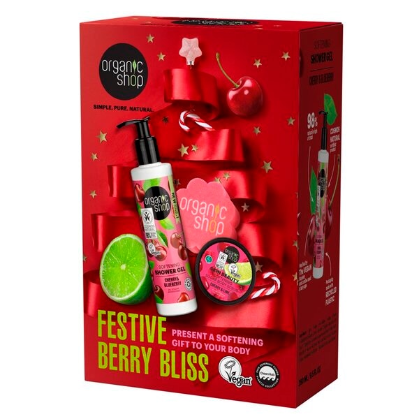 Organic Shop Festive Berry Bliss Geschenkset