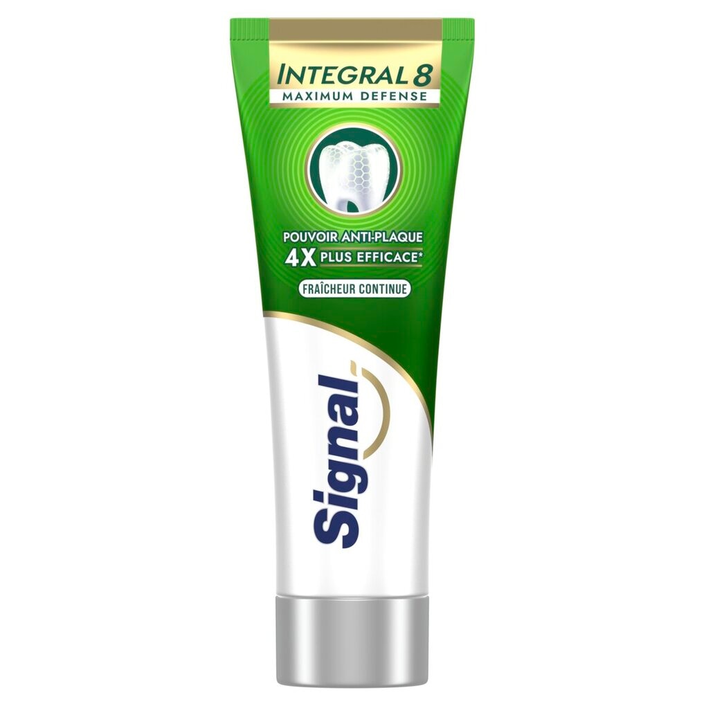 Signal Oral Care Dentifrice Integral 8 Maximum Defense Continuous Freshness
