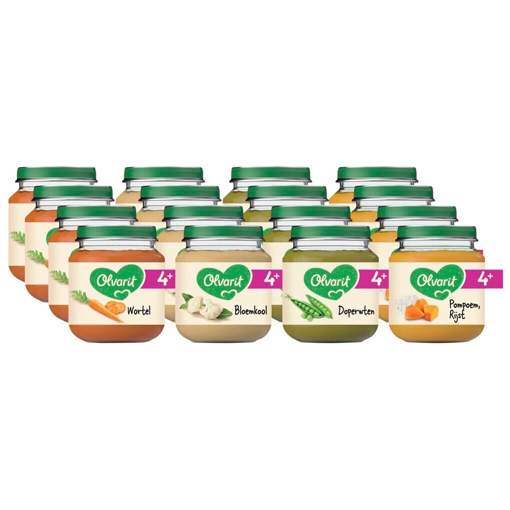 Olvarit 4+M Groente Variatiemenu