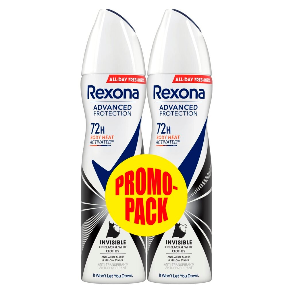 Rexona Men Invisible Black & White Clothes Deodorant Spray