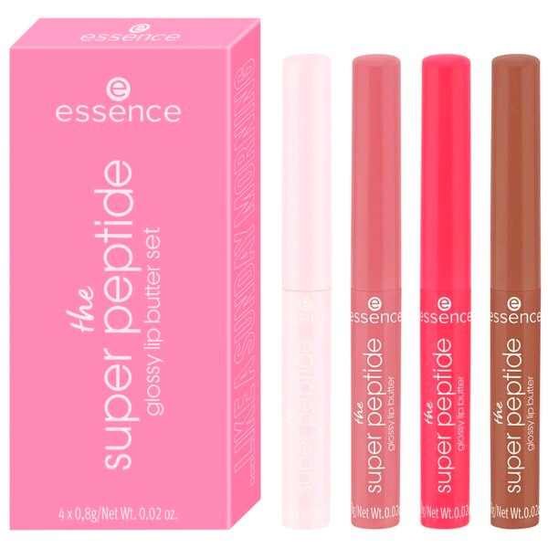 Essence The Super Peptide Glossy Lip Butter Set