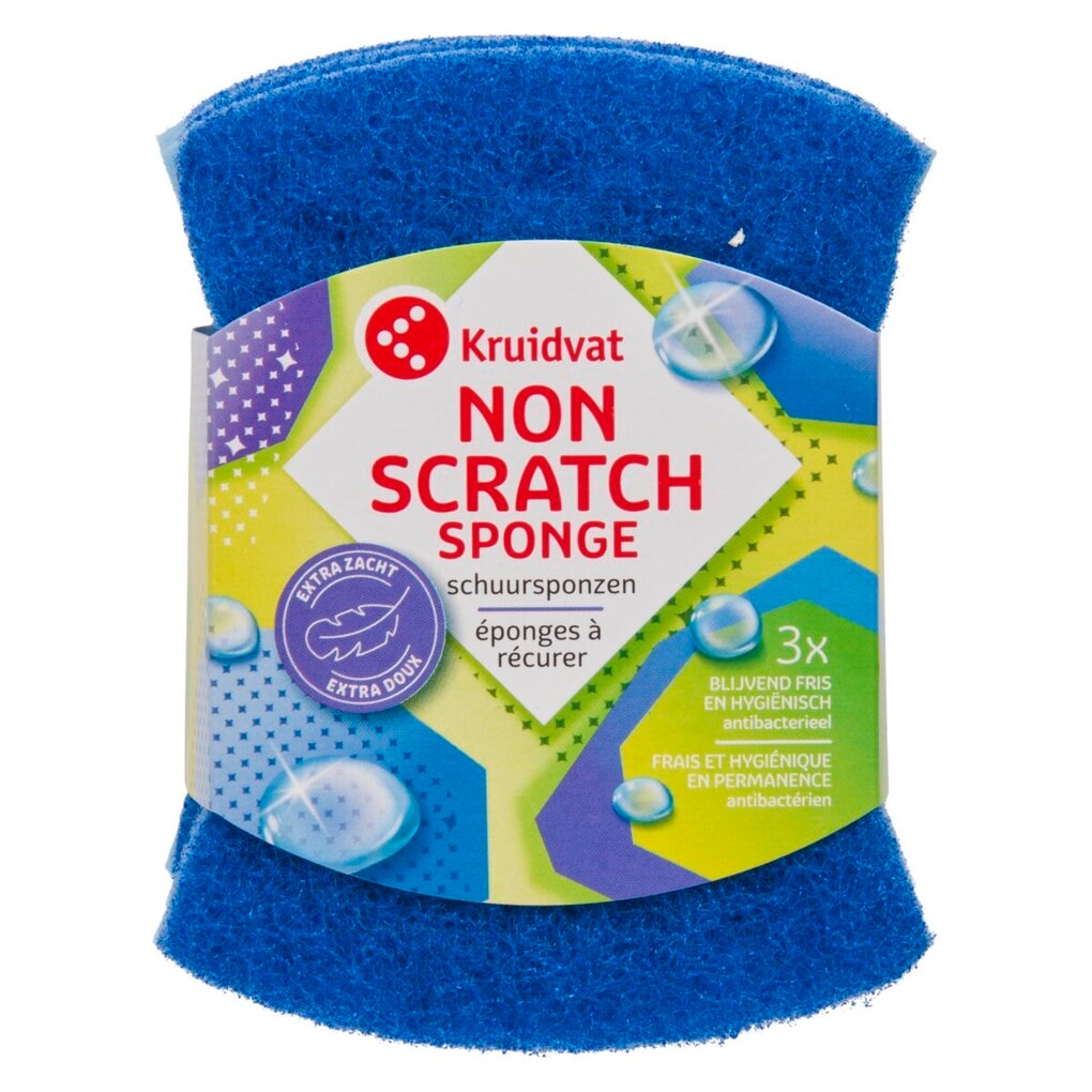 Kruidvat Anti-Kras Schuursponzen Kruidvat Anti-Kras Schuursponzen