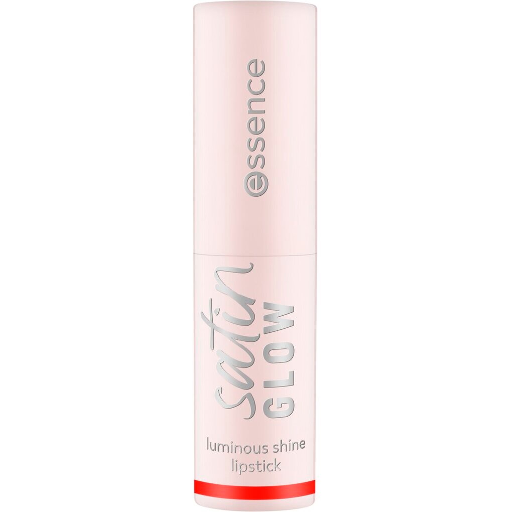 Essence Satin Glow 07 Coral It A Day Luminous Shine Lipstick