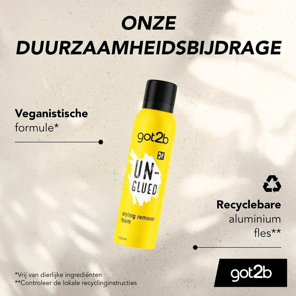 Got2b Un-Glued Styling Remover Foam