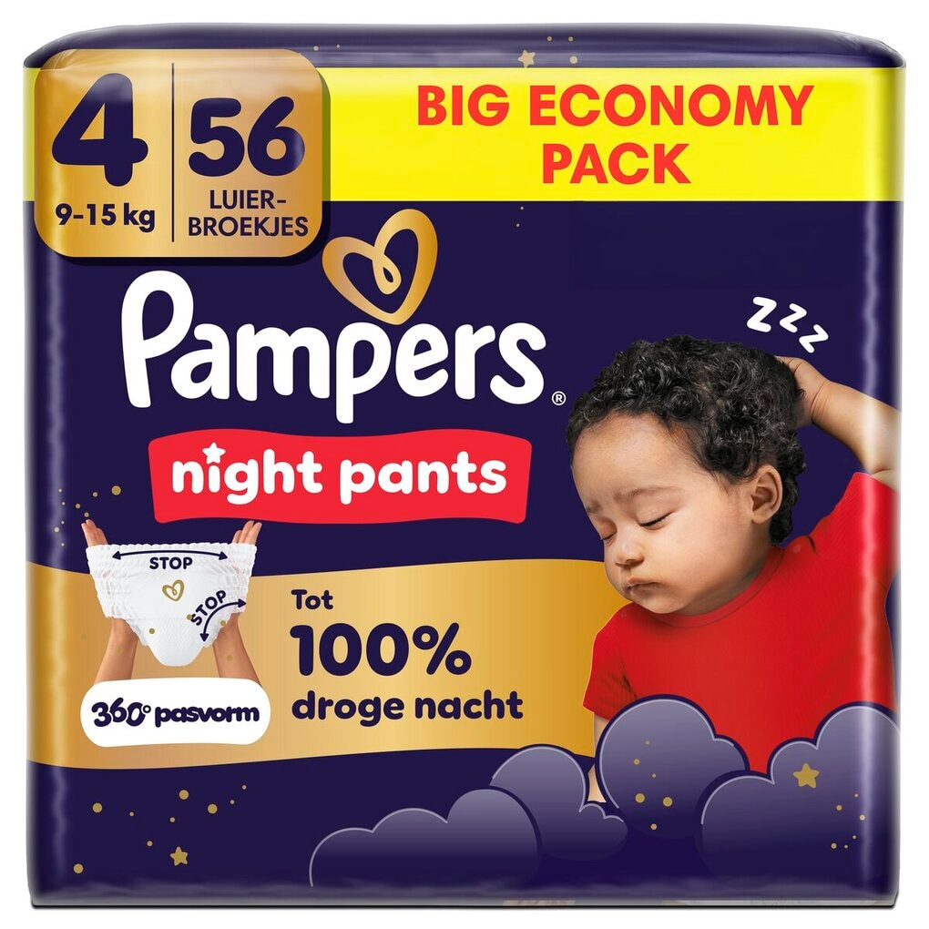 Pampers Couches-Culottes Nuit Taille 4