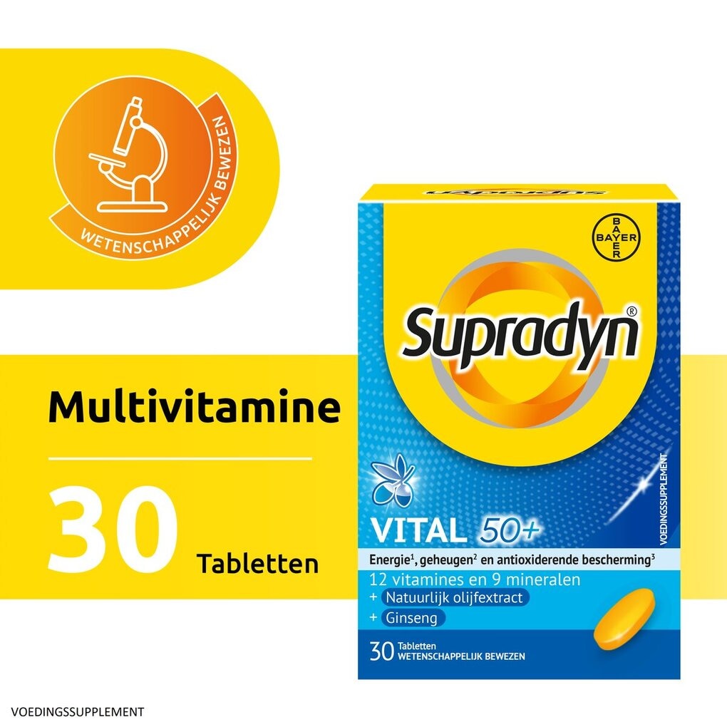 Supradyn Vital 50+ Comprimés