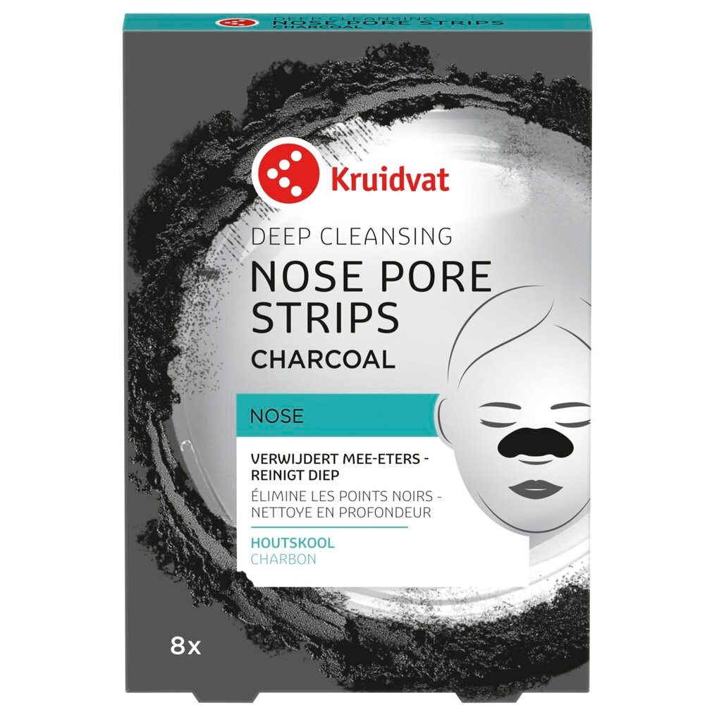 Kruidvat Deep Cleansing Charcoal Neusstrips