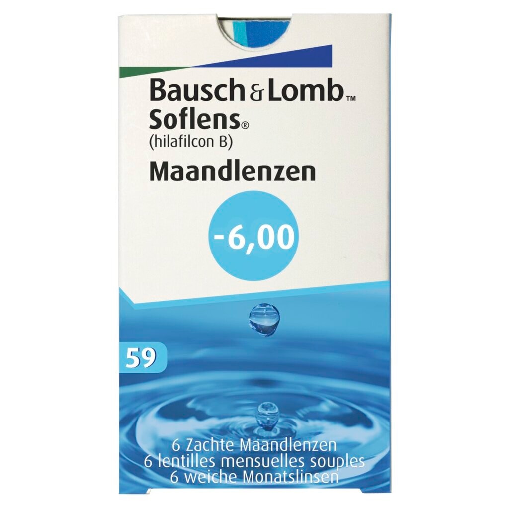 Bausch & Lomb -6.00 Maandlenzen