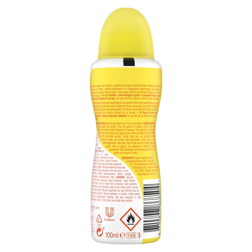 Zwitsal Poederzacht Deodorant Spray