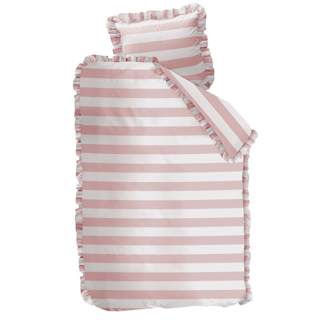 Villa Volance Gestreept 1-Persoons Dekbedovertrek
