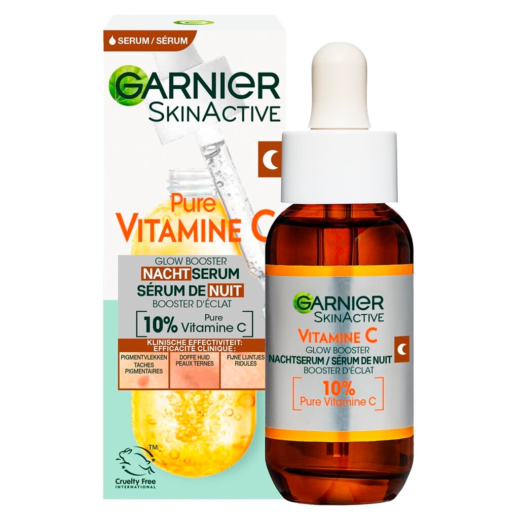 Garnier SkinActive Sérum Nuit Anti-Taches 10 % Vitamine C Pure