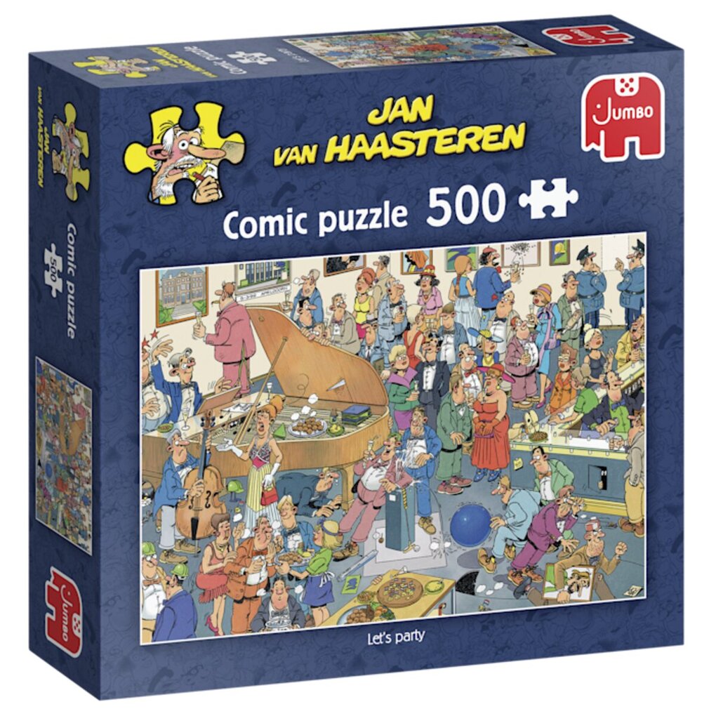 Jumbo Jan van Haasteren Let's Party Puzzel Jumbo Jan van Haasteren Let's Party Puzzel