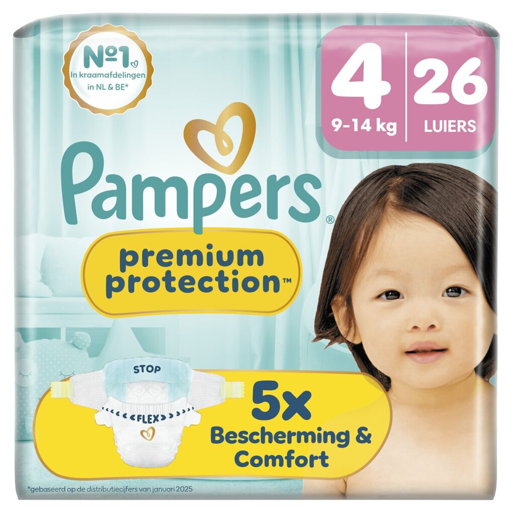 Pampers Premium Protection Maat 4 Luiers