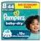 Pampers Couches Baby-Dry Taille 8