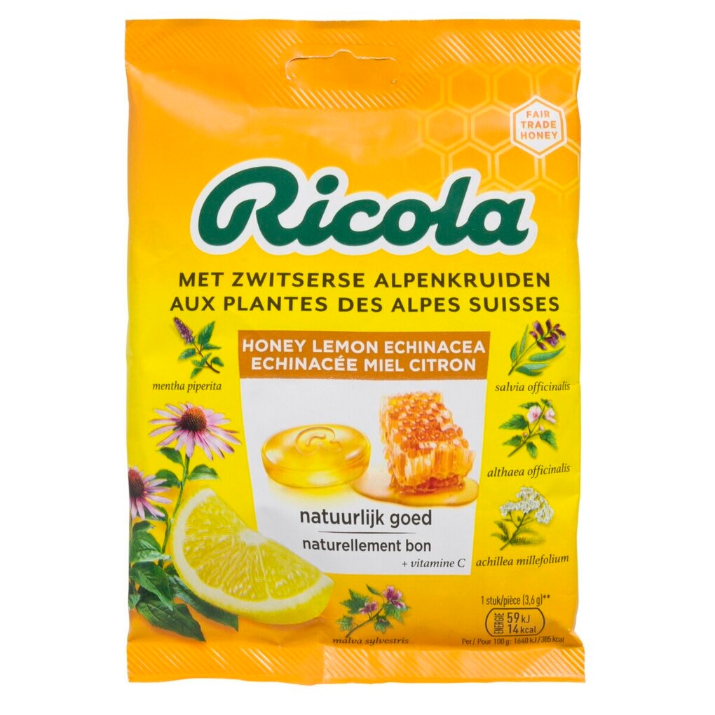 Ricola Honey Lemon Echinacea Pastilles