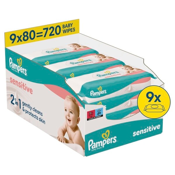 Pampers Lingettes Bébé Sensitive