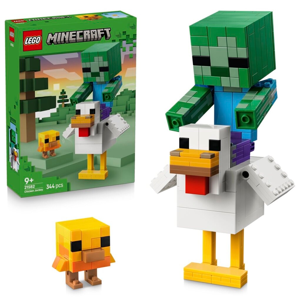 LEGO Minecraft 21582 Kipberijder LEGO Minecraft 21582 Kipberijder