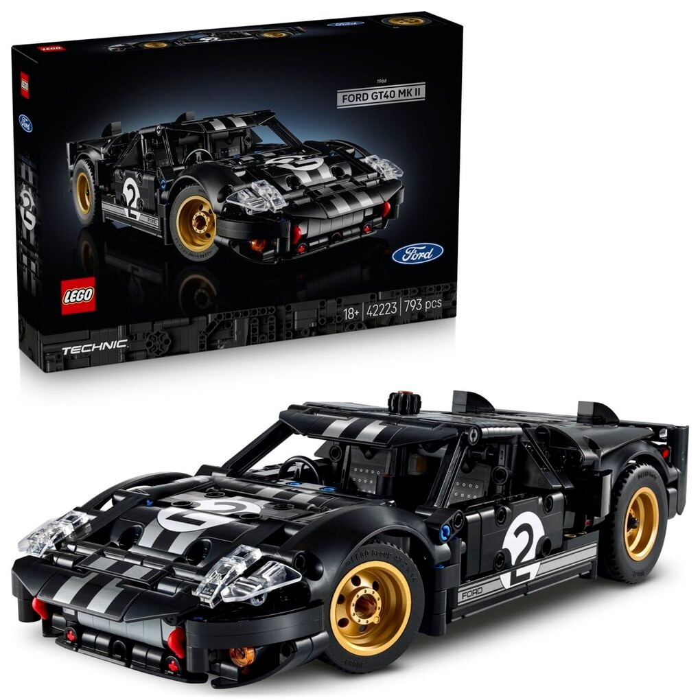 LEGO Technic La Voiture de Course 1966 Ford GT40 MKII 42223