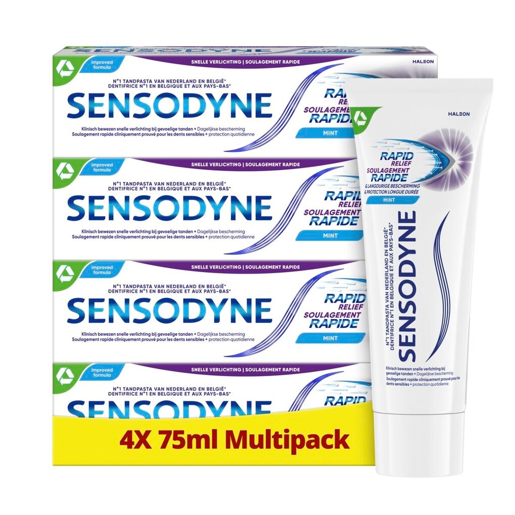 Sensodyne tp Rapid Relief 4-Pack