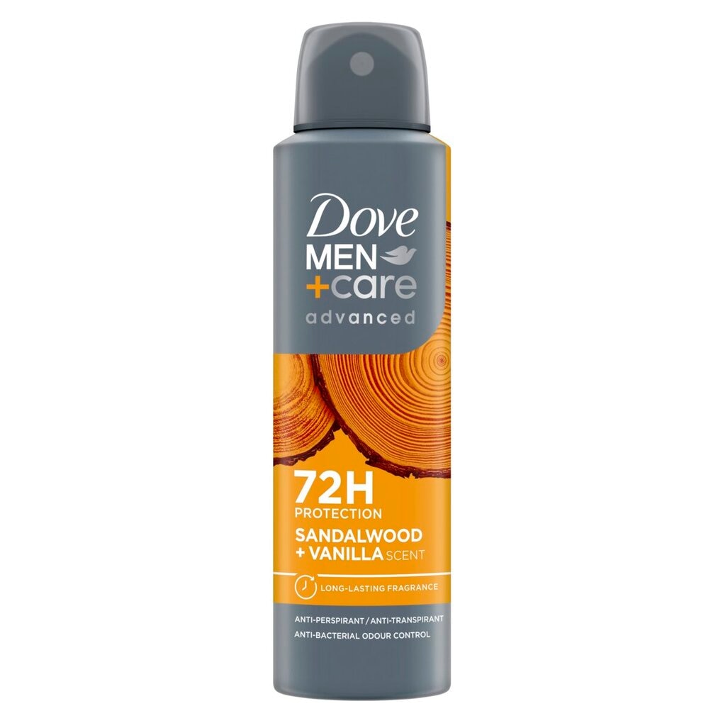 Dove Men+Care Advanced Sandelwood + Vanilla Antitranspirant Spray