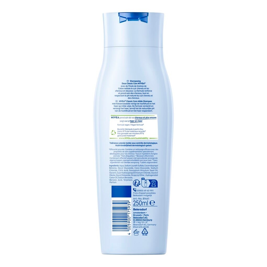 NIVEA Classic Care Milde Shampoo