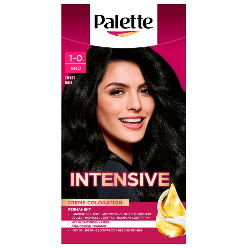 Schwarzkopf Poly Palette 900 Zwart Haarkleuring