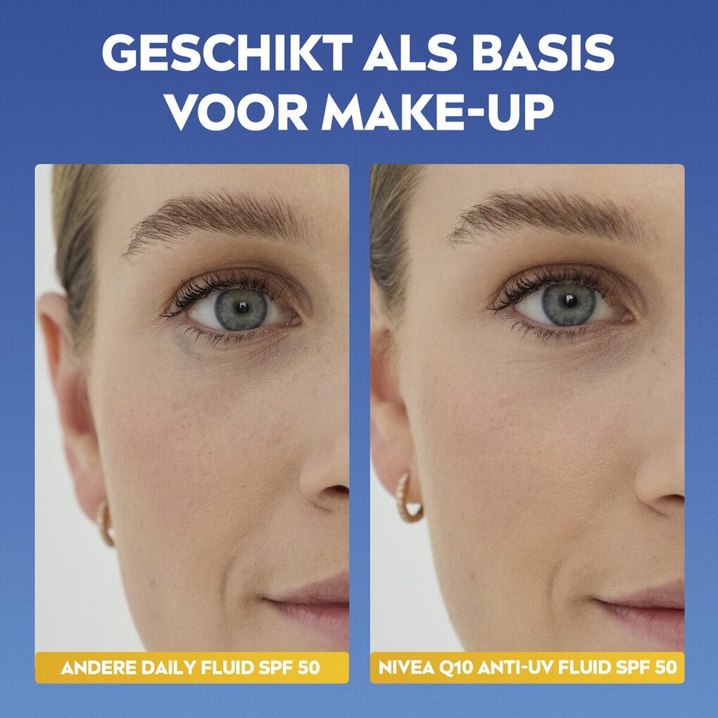 NIVEA Q10 Anti-Rimpel Expert SPF50 Anti-Uv Fluïde