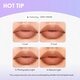 Sheglam Velvet Lipstick 407 Flame Starlight